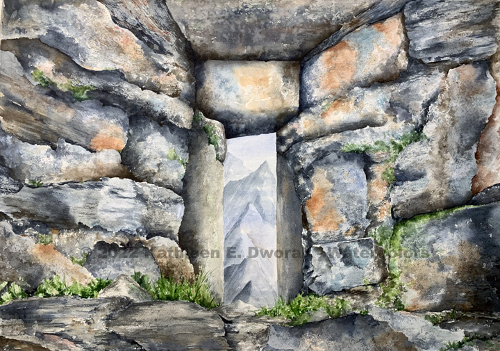 Through A Castle Wall